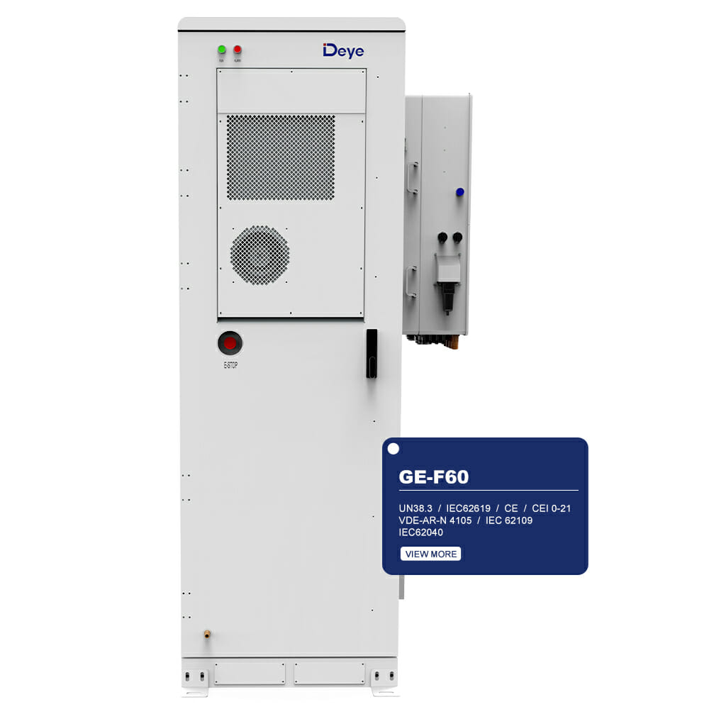 50kW/60KWh High Voltage All-in-one Hybrid Battery Energy Storage System