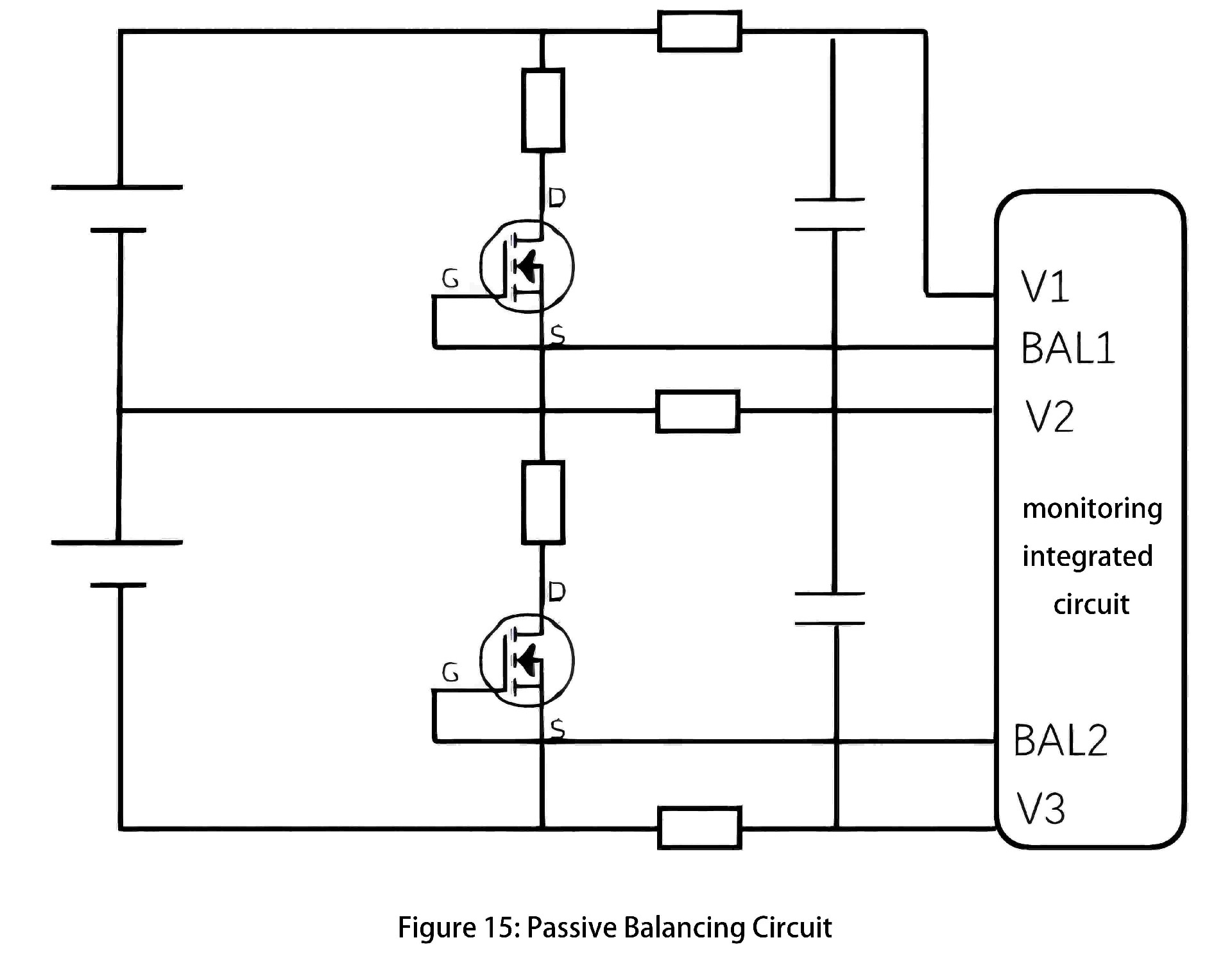 passive balancing circuit