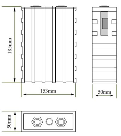  SD-LFP-50AHA dimension