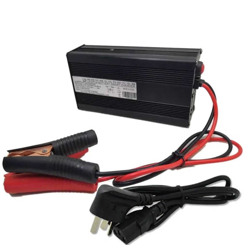 3.65V 20A High Power Battery Charger for 3.2V LFP Batteries Charge