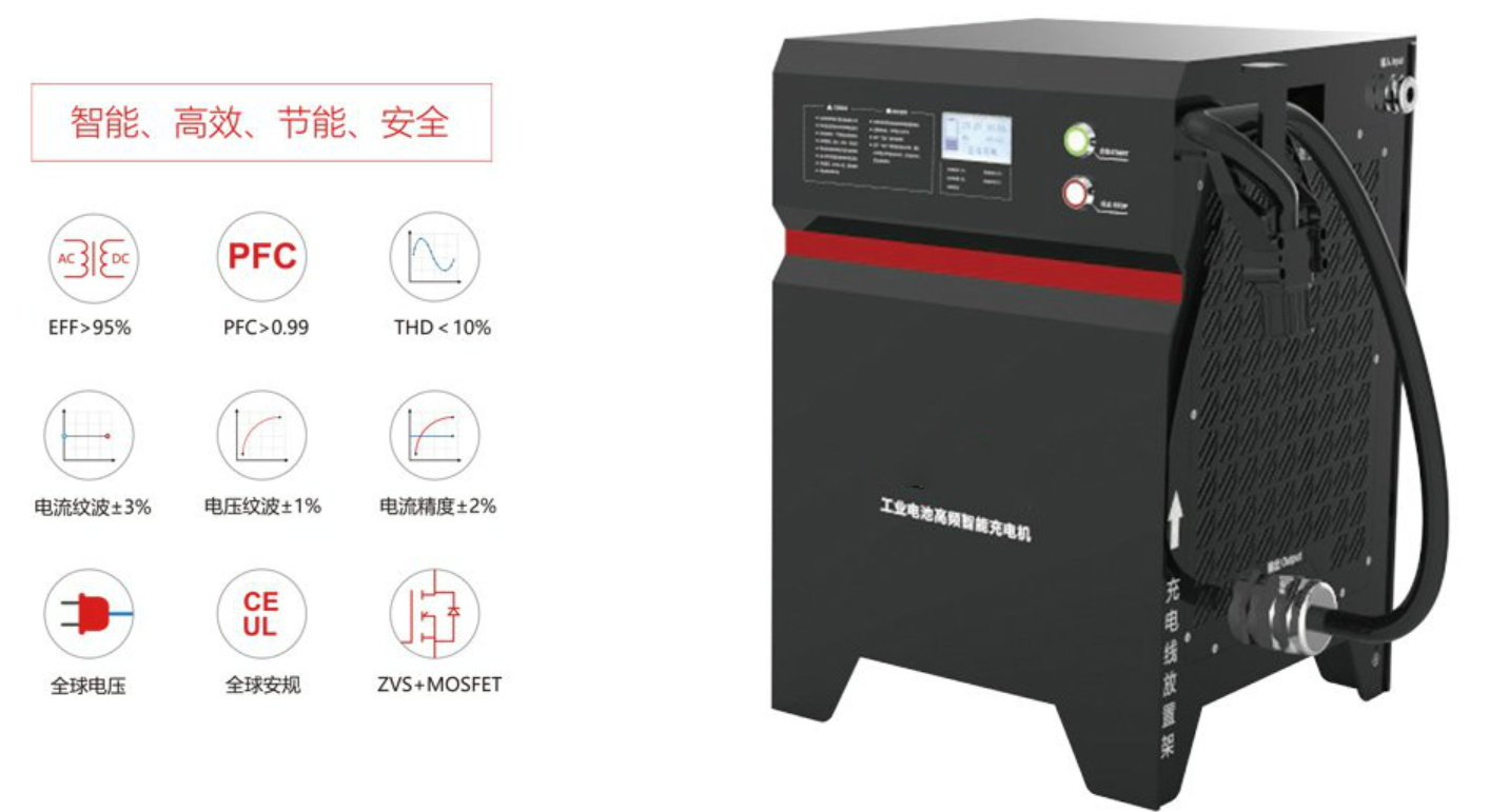 12 kw forklift battery charger