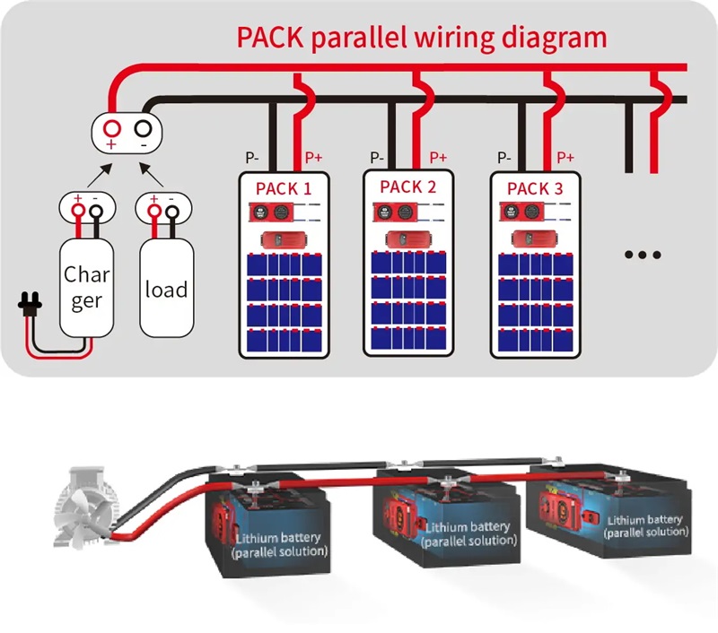 pack parallel wiring diagram