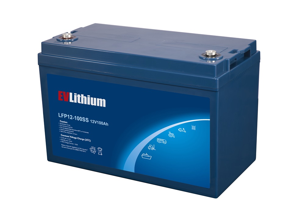 12V LiFePO4 Deep Cycle Battery With 100Ah