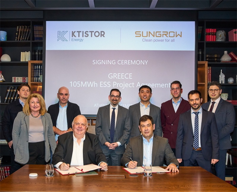 Sungrow has partnered with KTISTOR Energy