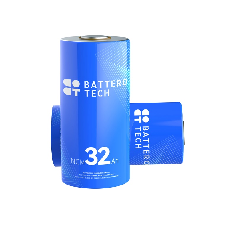 3.65V 32Ah NCM Cylindrical Ternary Lithium Battery