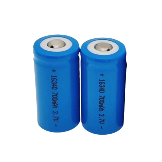 3.7V CR123A 16340 Lithium-ion Rechargeable Battery Cell