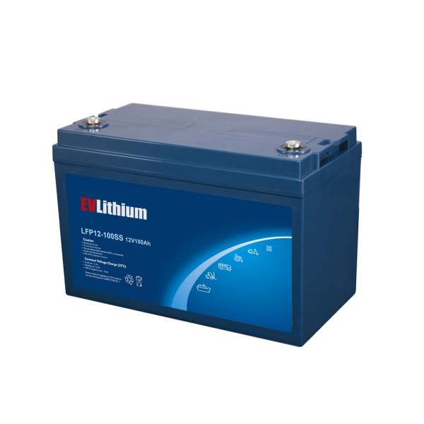 12V LiFePO4 Deep Cycle Battery With 100Ah for Lithium Marine Batteries or Solar System